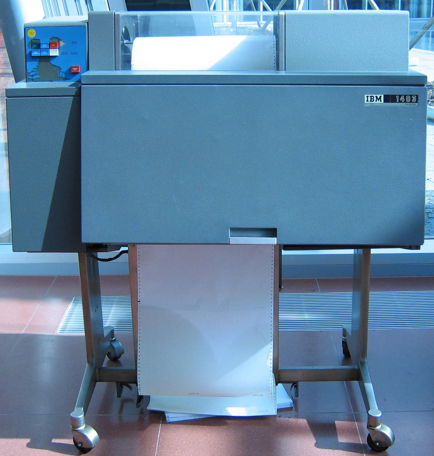 IBM 1403 line printer